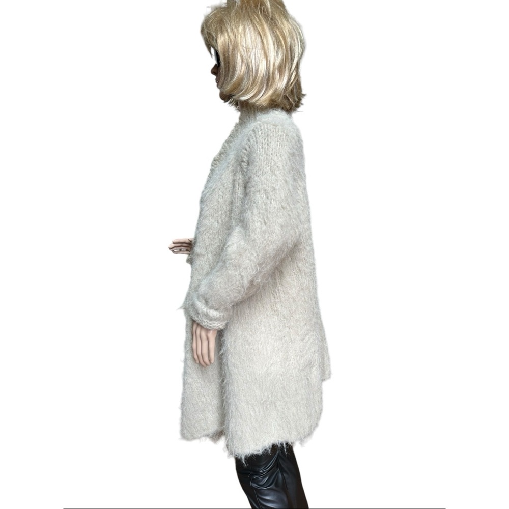 Zara Brushed Effect Knit Cardigan NWT Size S-M - Picture 7 of 16